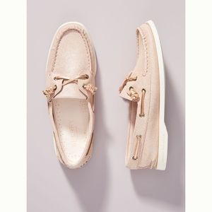 2/$30 Sperry top-sider AO vida metallic rose gold loafer